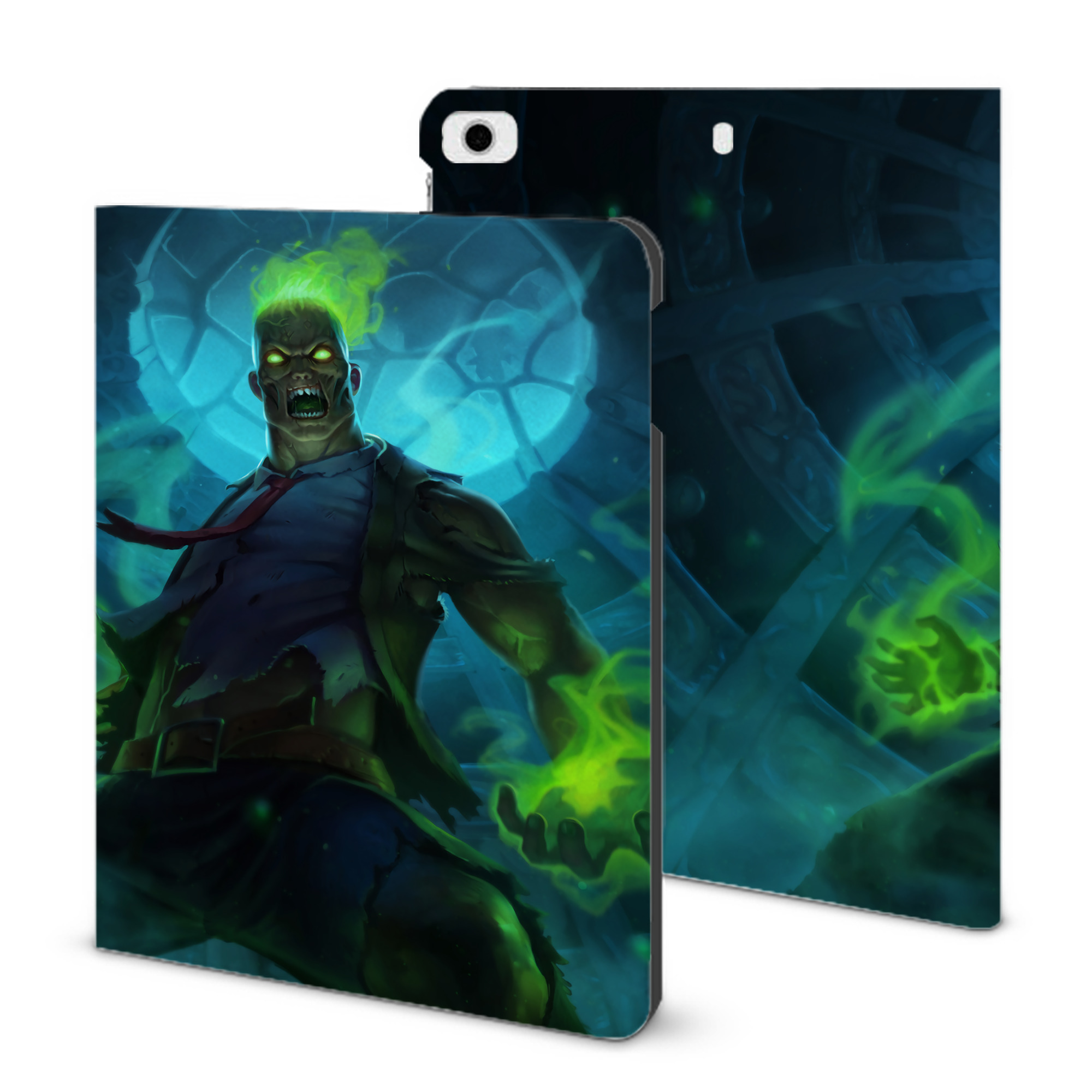 （画像用） リーグ・オブ・レジェンド League of Legends LOL IPad ケース ブック型 PUレザー TPU 耐衝撃 軽量 薄型 ペン収納なし 全面保護 IPad 各モデル対応